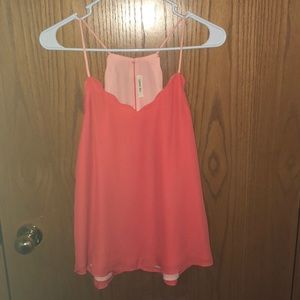 NWOT Coral tank, size small boutique